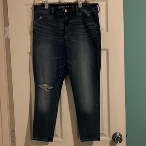 Hi rise jegging American eagle jeans. Size 14 x-short